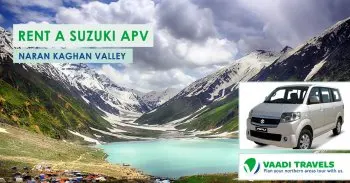 Rent a Car For Naran Kaghan
